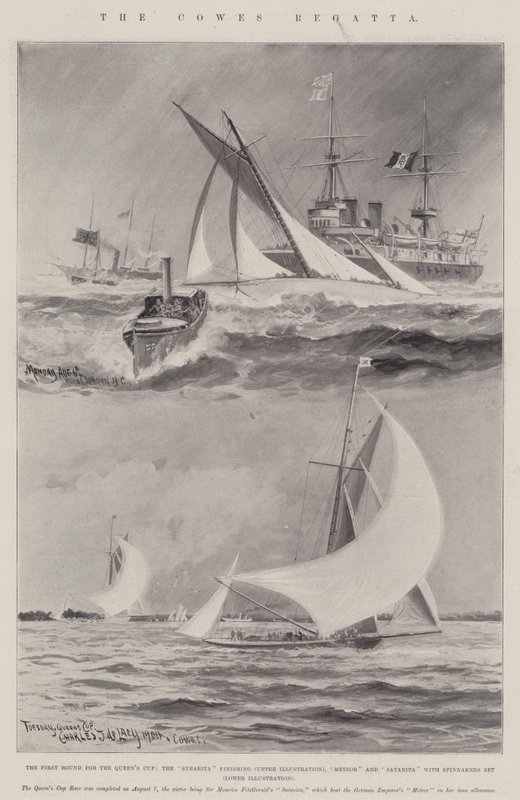 Cowes Regatta od Charles John de Lacy