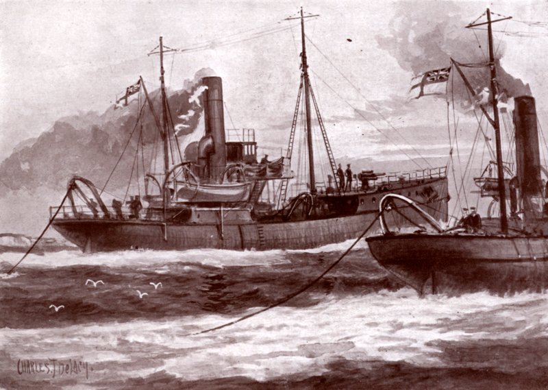 Hledání min v práci od Charles John de after Lacy