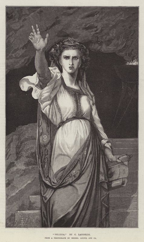 Velleda od Charles Landelle