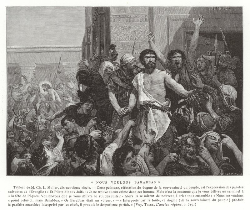 Chceme Barabáše od Charles Louis Lucien Muller
