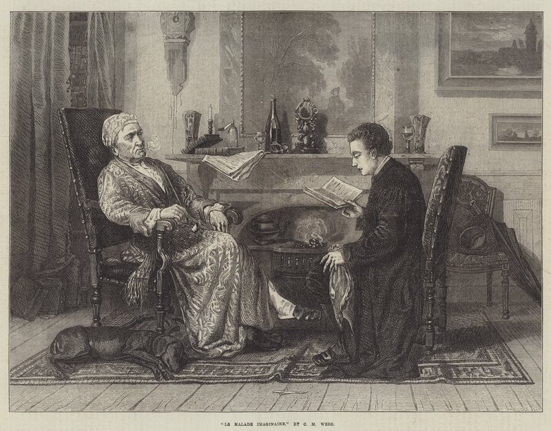 Imaginární nemocný od Charles Meer Webb