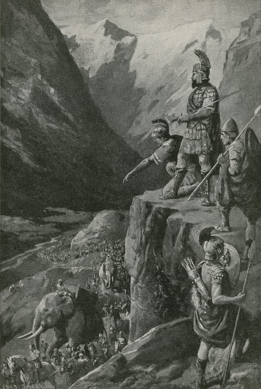 Přes Alpy k branám Říma od Charles Mills Sheldon