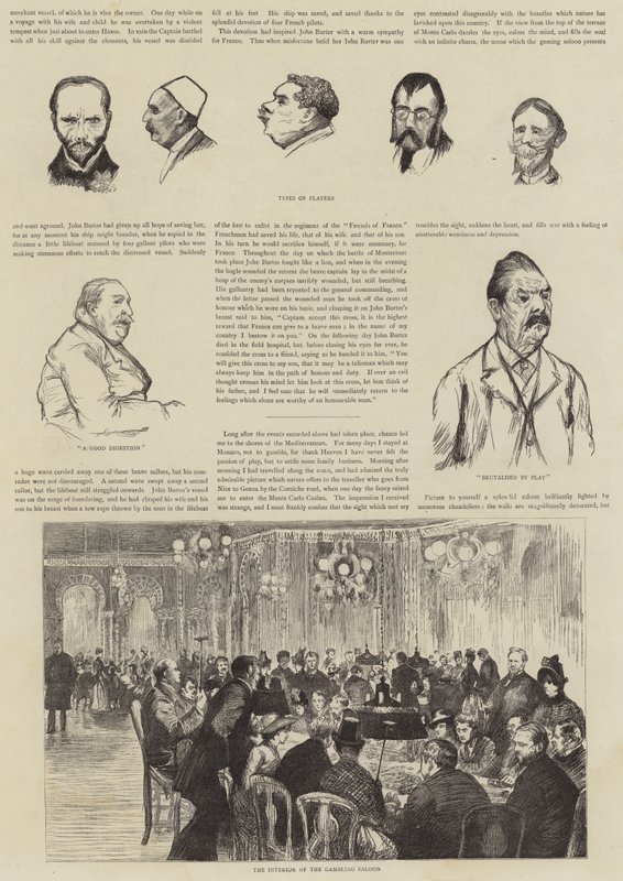 Návštěva Monte Carla od Charles Paul Renouard