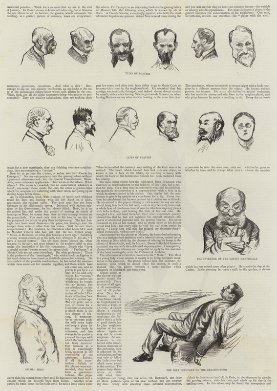 Návštěva Monte Carla od Charles Paul Renouard