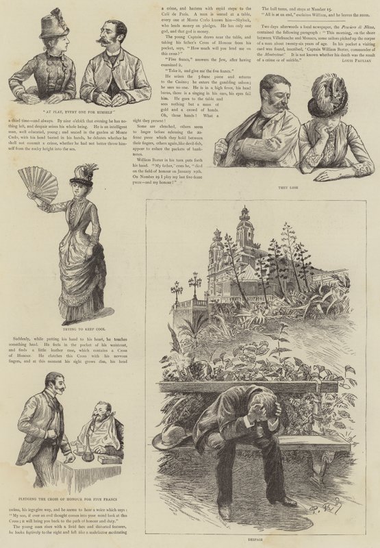 Návštěva Monte Carla od Charles Paul Renouard
