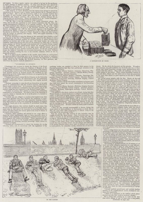 Studenti medicíny v práci od Charles Paul Renouard