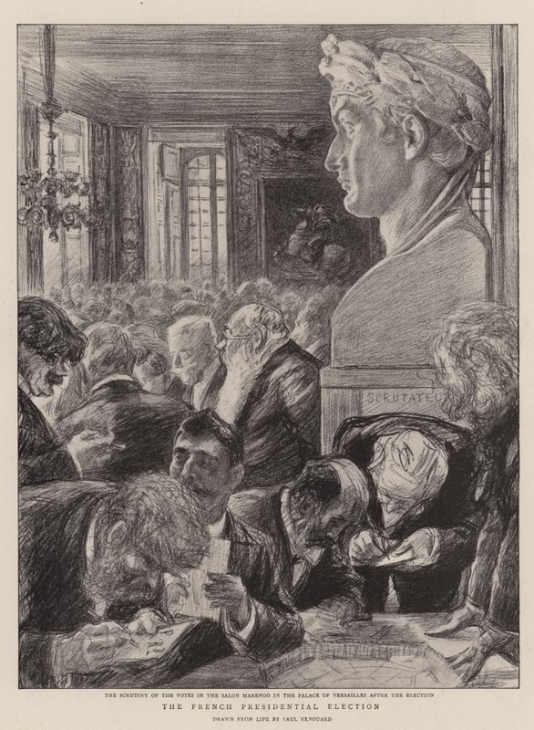 Francouzské prezidentské volby od Charles Paul Renouard