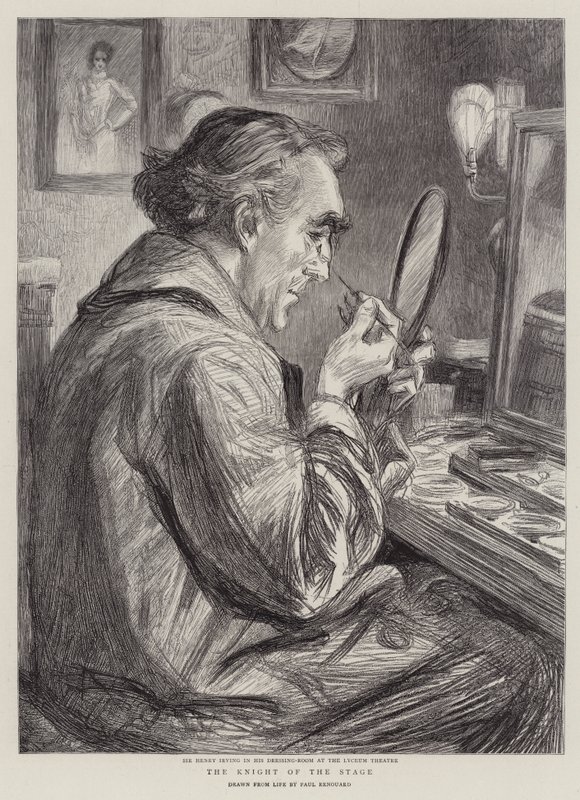 Rytíř jeviště od Charles Paul Renouard
