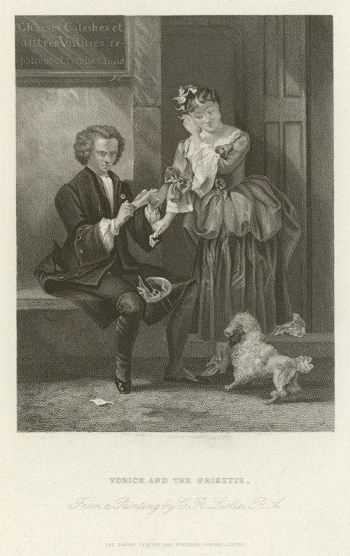 Yorick a Grisette od Charles Robert Leslie