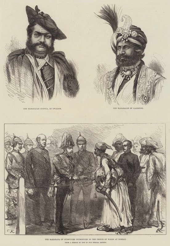 Královská návštěva v Indii od Sir John Charles Robinson