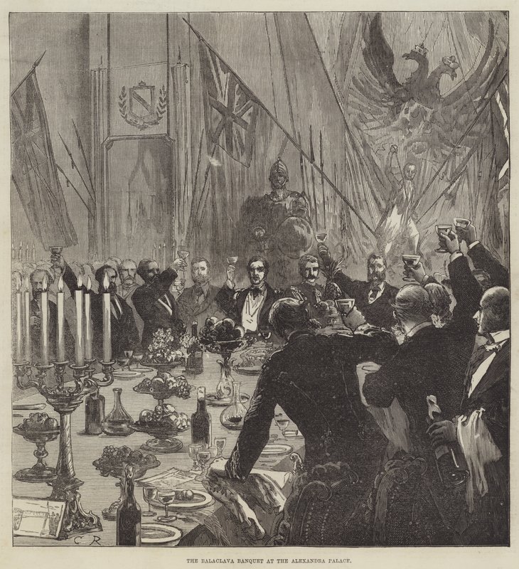 Balaklavový banket v Alexandra Palace od Sir John Charles Robinson