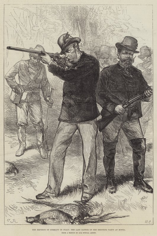 Německý císař v Itálii, poslední bitva střelecké party v Monze od Sir John Charles Robinson