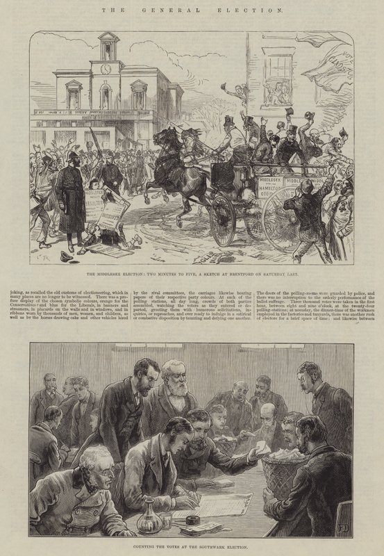 Všeobecné volby od Sir John Charles Robinson