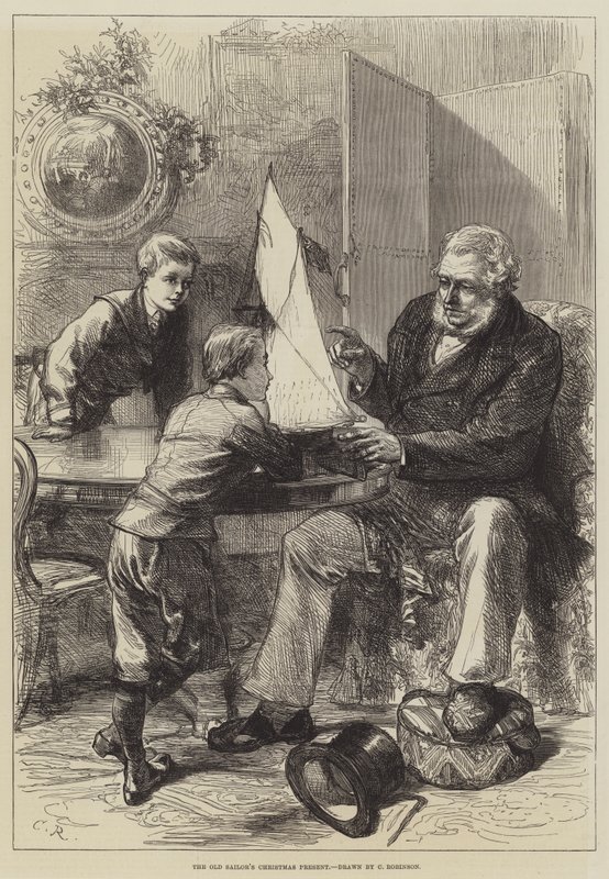 Vánoční dárek starého námořníka od Sir John Charles Robinson