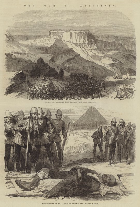 Válka v Habeši od Sir John Charles Robinson
