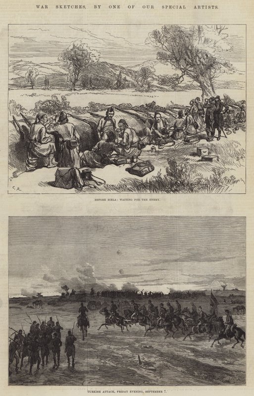 Válečné skici od Sir John Charles Robinson