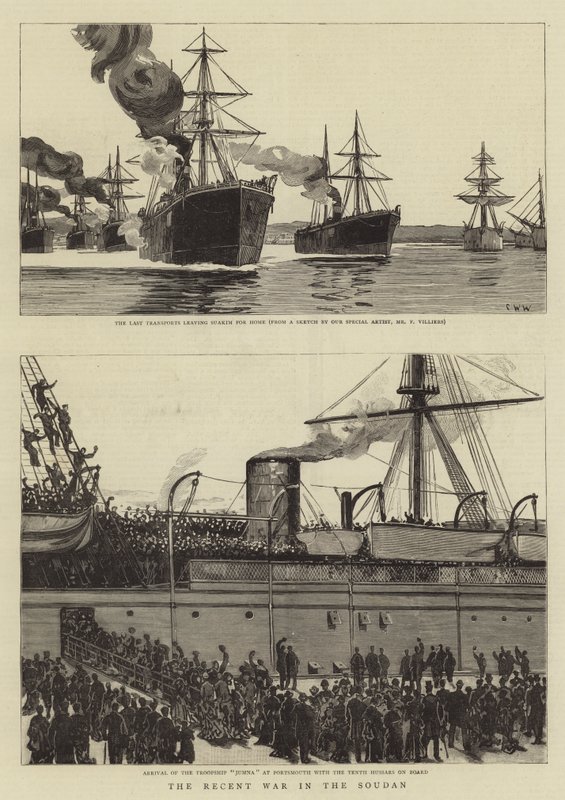 Nedávná válka v Súdanu od Charles William Wyllie