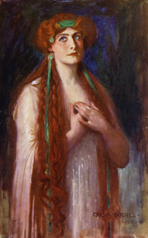 Calypso, slečna Nancy Priceová (barva lito) od Charles A. Buchel