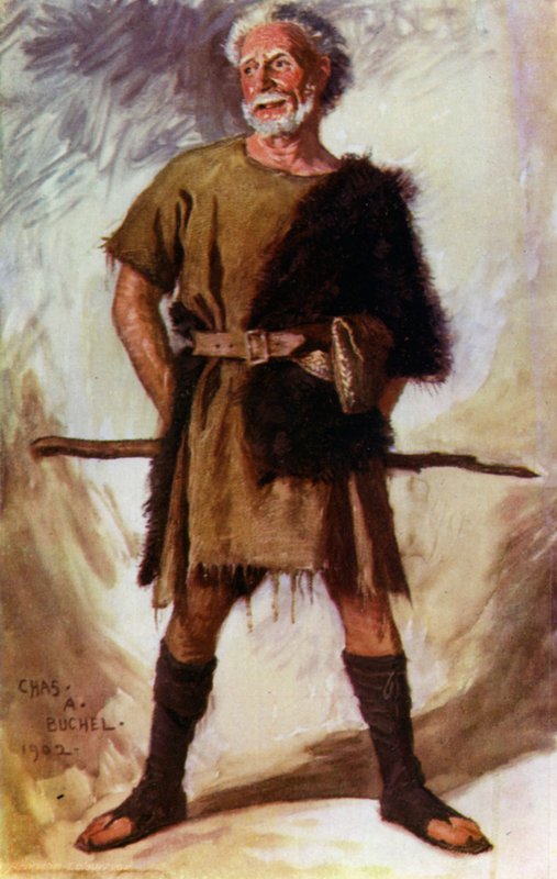Eumaeus, pan Lionel Brough (barevné lito) od Charles A. Buchel