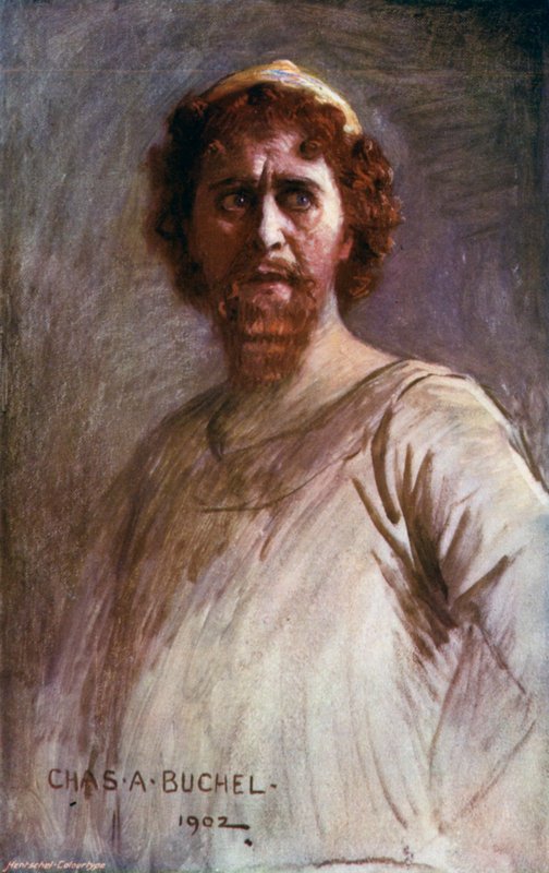 Ulysses, pan Tree, dějství I, scéna 2 (barevné lito) od Charles A. Buchel
