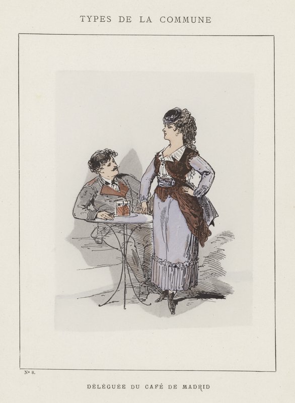 Délégué du Cafe de Madrid od Charles Albert d Arnoux Bertall