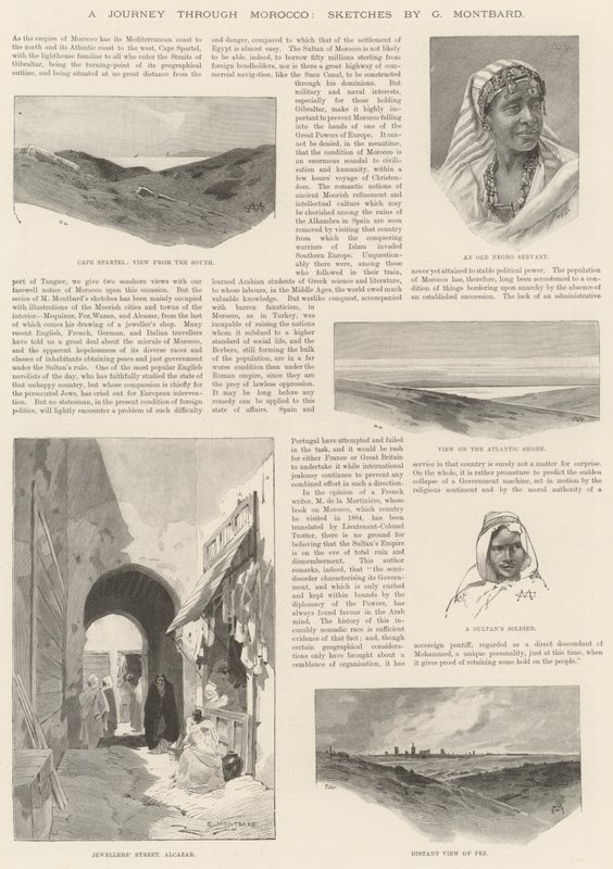 Cesta po Maroku od Charles Auguste Loye