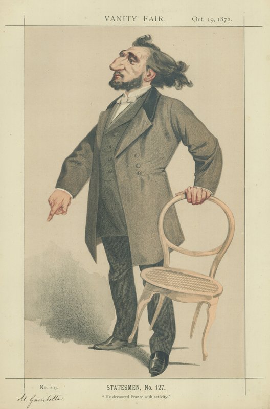 Leon Gambetta od Charles Auguste Loye