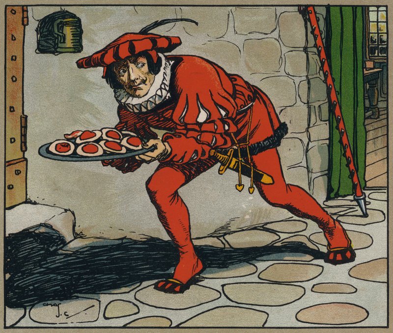 Ukradl ty koláče (barva litho) od Charles Crombie