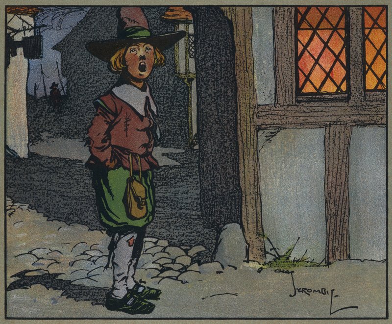 Malý Tom Tucker (barevné lito) od Charles Crombie