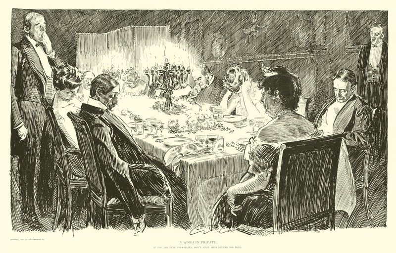 Nevečeřte příliš dlouho od Charles Dana Gibson
