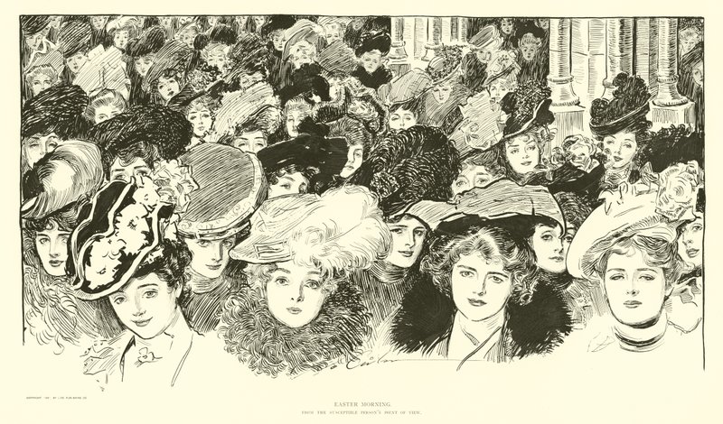 Velikonoční ráno z pohledu vnímavých osob od Charles Dana Gibson