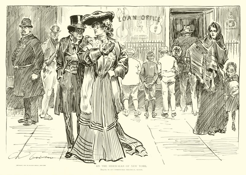 Každodenní lidé od Charles Dana Gibson