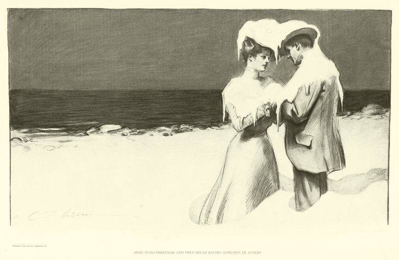 Jsou tu Vánoce a v srpnu se začali loučit od Charles Dana Gibson