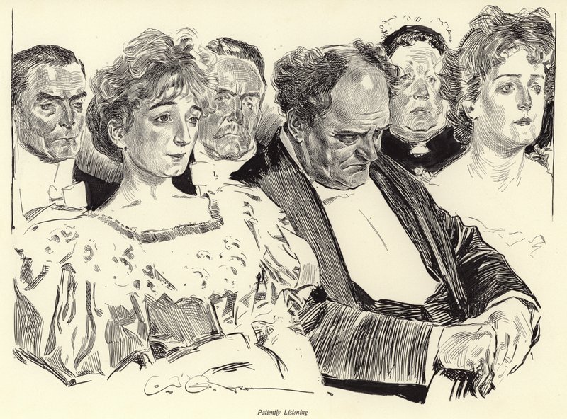 Trpělivě naslouchat od Charles Dana Gibson