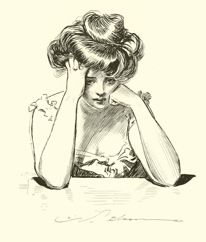 Rozhodne se zemřít navzdory doktoru Bottlesovi od Charles Dana Gibson