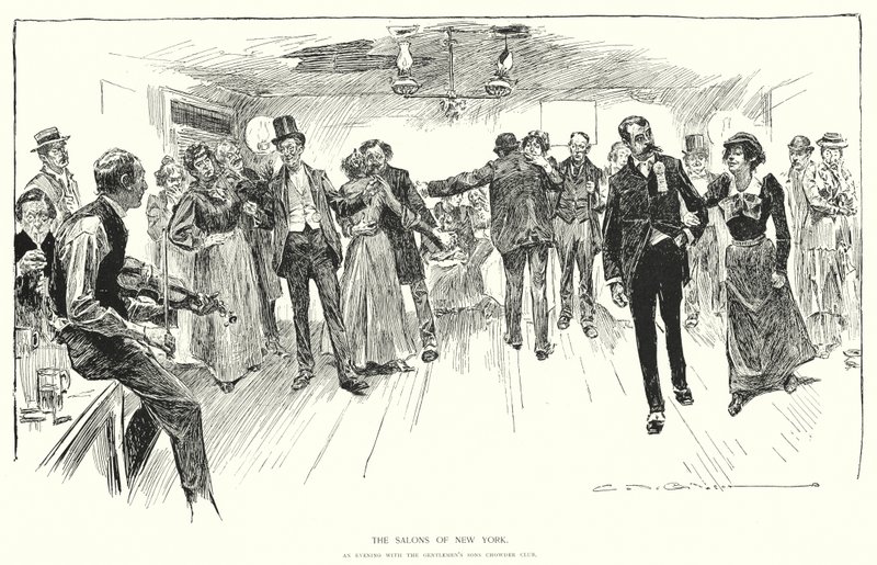 Závěsný od Charles Dana Gibson