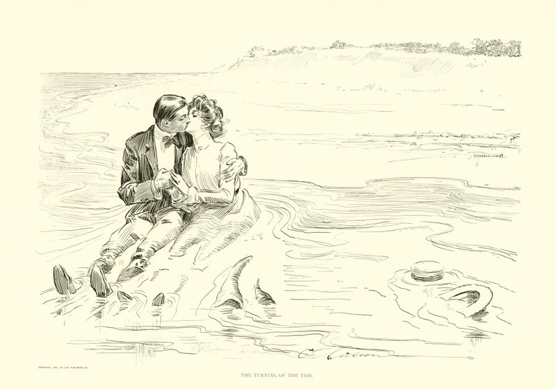 Otočení přílivu od Charles Dana Gibson