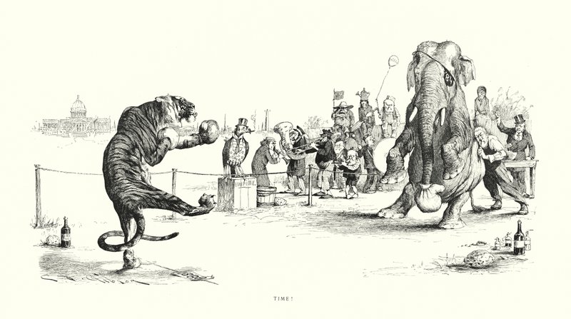 Čas! (litografie) od Charles Dana Gibson