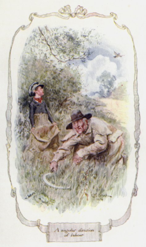 Jedinečná dělba práce (barevné lito) od Charles Edmund Brock
