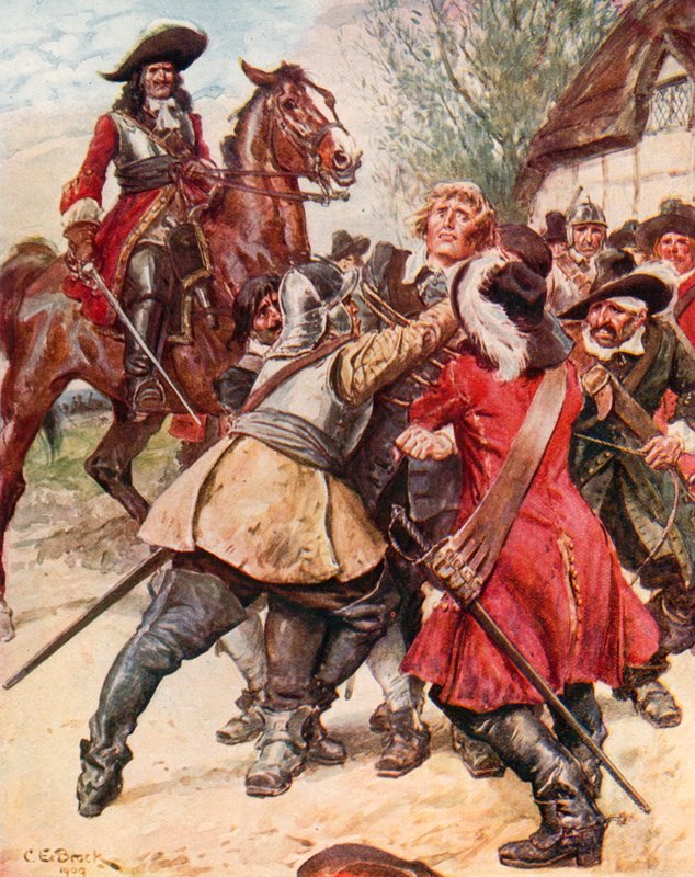 Než jsem se zmohl na odpor, obtočili mě pevnými provazy. od Charles Edmund Brock