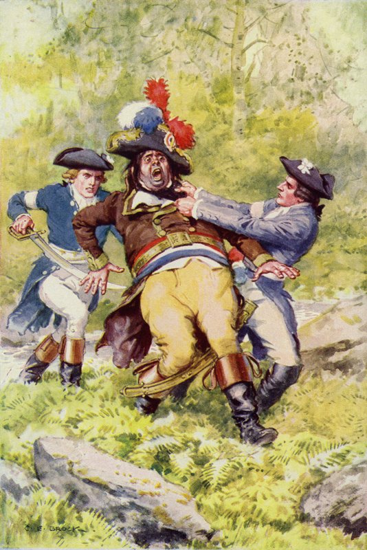 Hectorovy prsty byly zkroucené v jeho nákrčníku... od Charles Edmund Brock