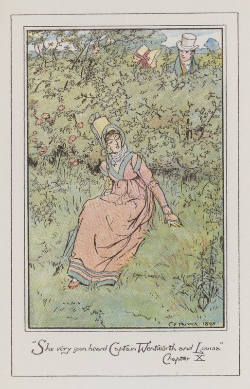 Ilustrace k přesvědčování (barevné lito) od Charles Edmund Brock