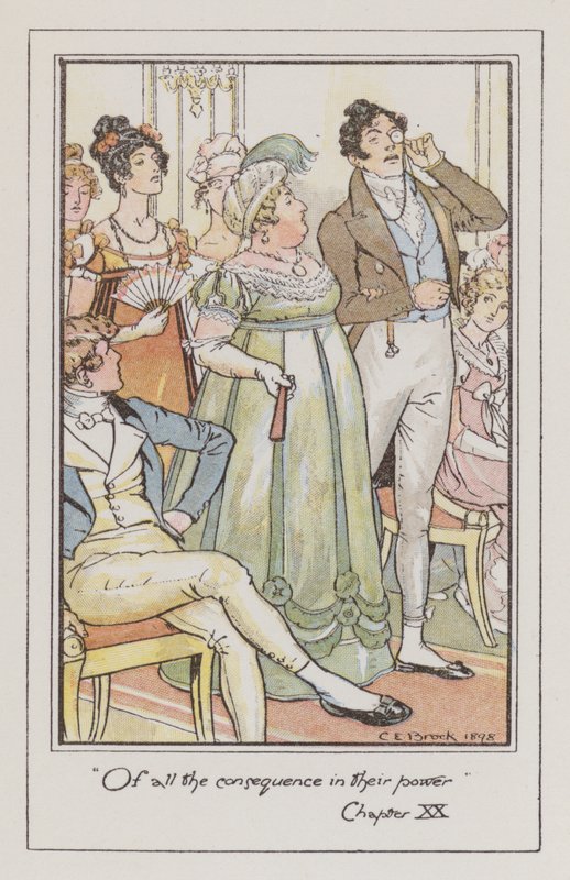Ilustrace pro přesvědčování (barevné lito) od Charles Edmund Brock