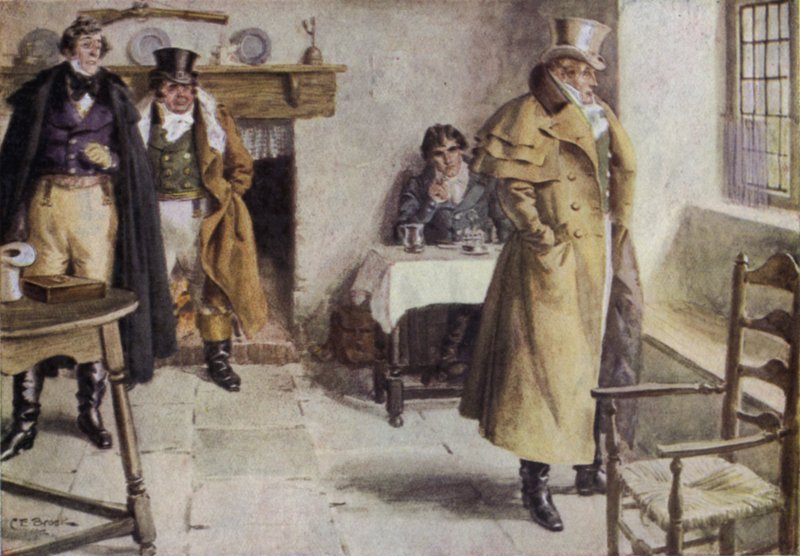 Ilustrace pro The Broad Highway a Romance of Kent od Charles Edmund Brock