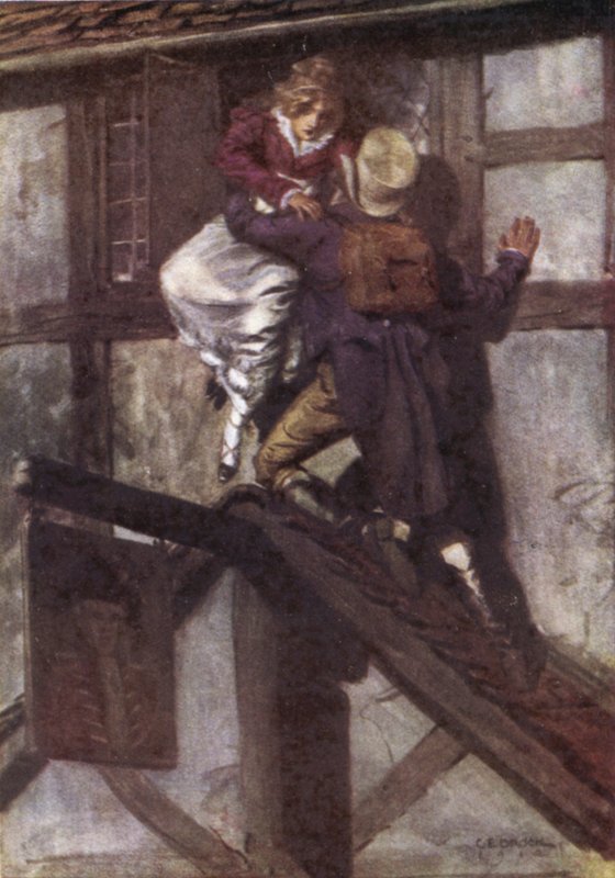 Ilustrace pro The Broad Highway a Romance of Kent od Charles Edmund Brock