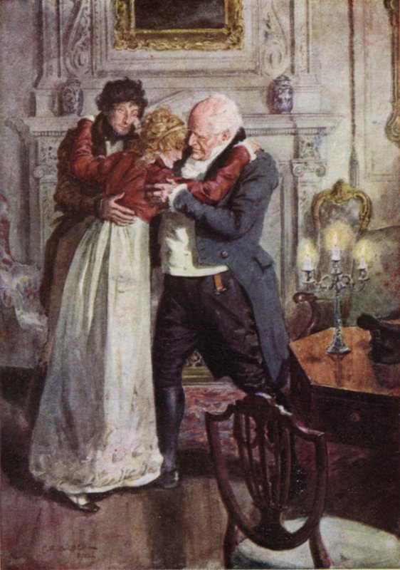 Ilustrace pro The Broad Highway a Romance of Kent od Charles Edmund Brock