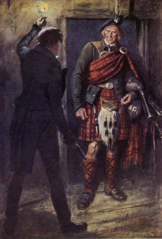 Ilustrace pro The Broad Highway a Romance of Kent od Charles Edmund Brock