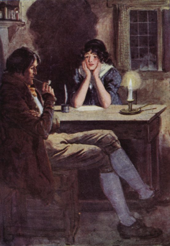 Ilustrace pro The Broad Highway a Romance of Kent od Charles Edmund Brock