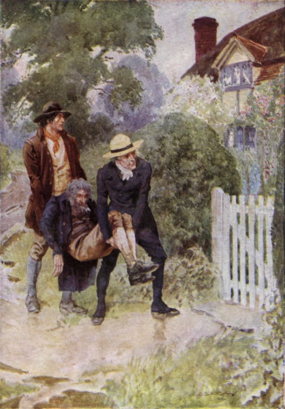 Ilustrace pro The Broad Highway a Romance of Kent od Charles Edmund Brock