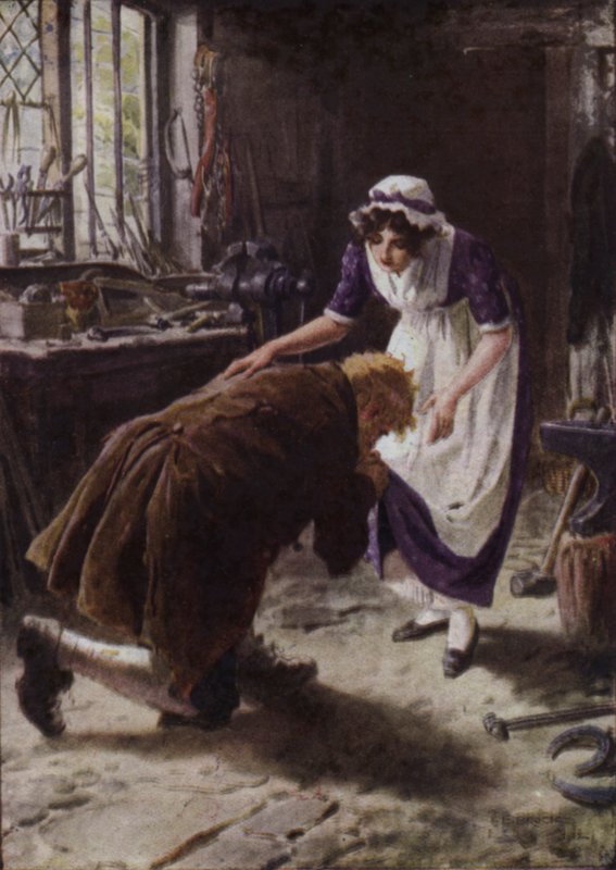 Ilustrace pro The Broad Highway a Romance of Kent od Charles Edmund Brock